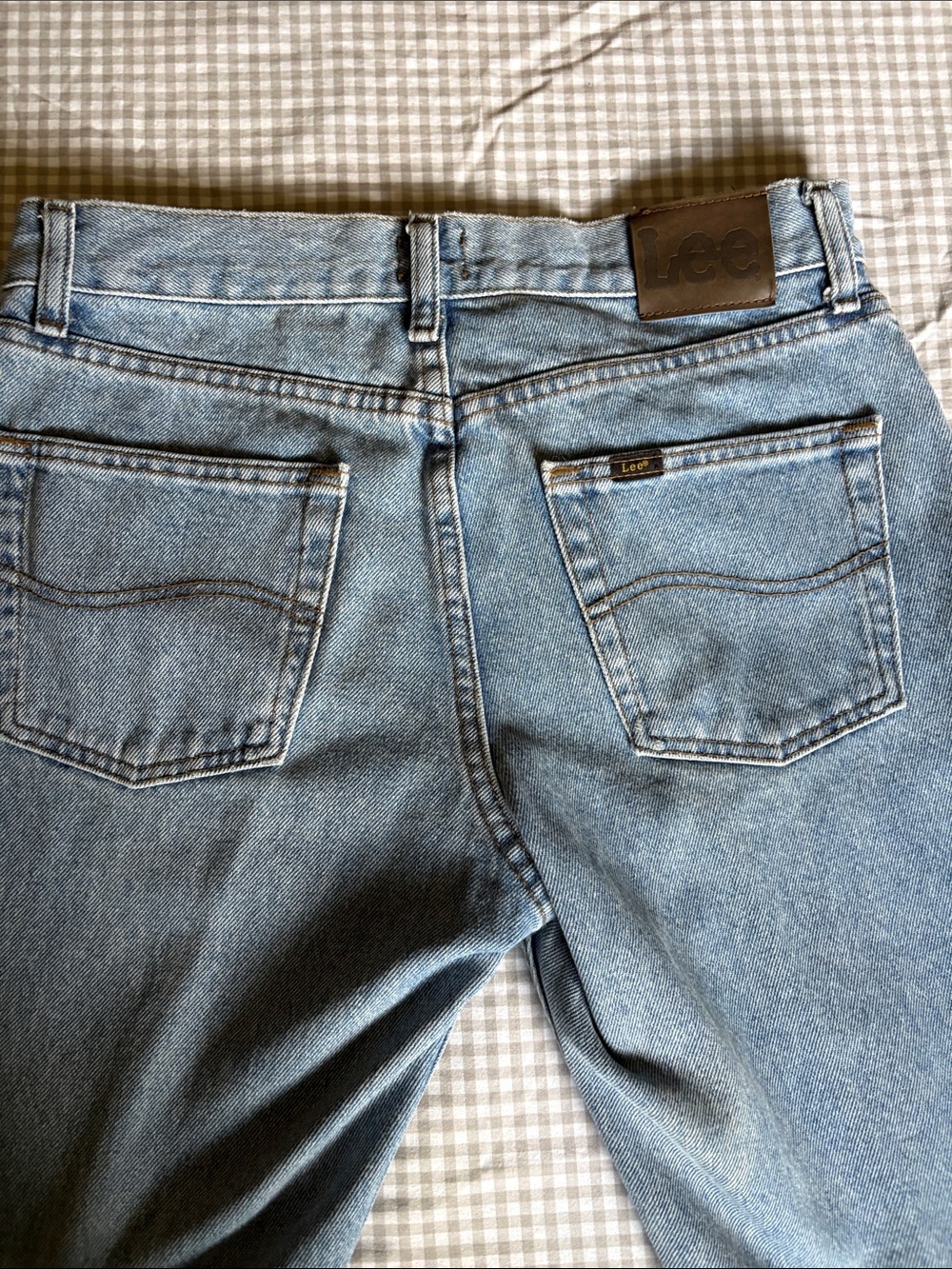Lee Men's Straight Jeans — Light Blue Denim - Picture 4 of 7